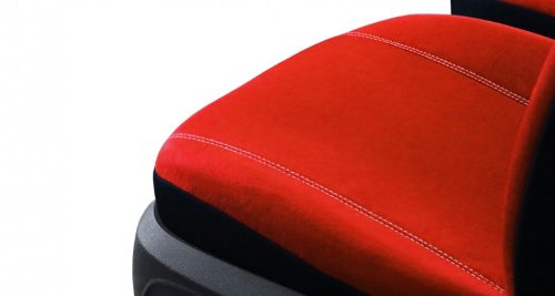 CHEVROLET Aveo Universeller Sitzbezug Comfort Alcantara téglavörös in Farbe