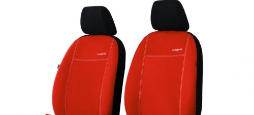 CHEVROLET Aveo Universeller Sitzbezug Comfort Alcantara téglavörös in Farbe
