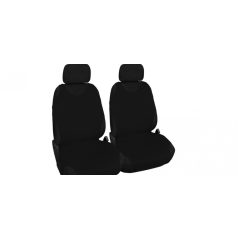   Univerzális trikó üléshuzat pár Cotton pamut fekete színben