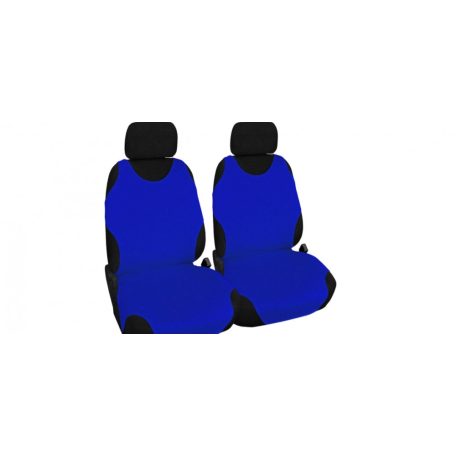 Univerzális trikó üléshuzat pár Cotton pamut kék színben