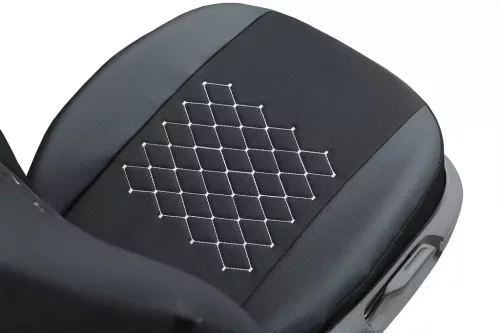 Üléshuzat Hyundai SANTA FE IV (7 ülés) egyedi Motive Kárpit és Eco bőr kombináció