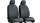 Universeller Sitzbezug Draft line (1+1 SZ) Stoff in Grau