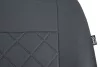 Universeller Sitzbezug Draft line (1+1 SZ) Stoff in Grau