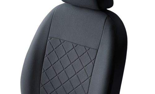 FORD FOCUS MK1,2 Universeller Sitzbezug Draft line 9-teiliger Stoff grau in Farbe