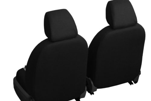 CHEVROLET Aveo Universeller Sitzbezug Eco Line Eco leder schwarz in Farbe schwarz varrással