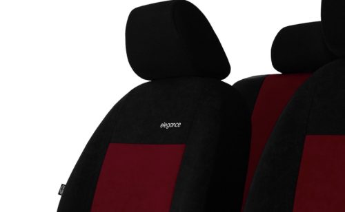 CHEVROLET Aveo Universeller Sitzbezug Elegance Velours bordeauxrot in Farbe