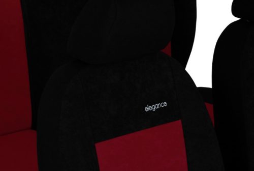 CHEVROLET Aveo Universeller Sitzbezug Elegance Velours bordeauxrot in Farbe