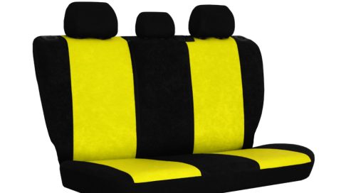 CHEVROLET Aveo Universeller Sitzbezug Elegance Velours gelb in Farbe