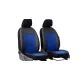 Universeller Sitzbezug Exclusive Alcantara (1+1 SZ) Spaltleder in Blau
