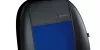 Universeller Sitzbezug Exclusive Alcantara (1+1 SZ) Spaltleder in Blau