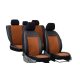 CHEVROLET Aveo Universeller Sitzbezug Exclusive Alcantara Wildleder braun in Farbe
