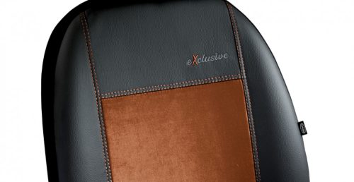 CHEVROLET Aveo Universeller Sitzbezug Exclusive Alcantara Wildleder braun in Farbe