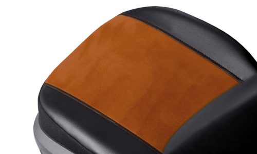 CHEVROLET Aveo Universeller Sitzbezug Exclusive Alcantara Wildleder braun in Farbe