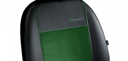 DAIHATSU Cuore Universeller Sitzbezug Exclusive Alcantara Wildleder grün in Farbe