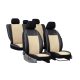 CHEVROLET Aveo Universeller Sitzbezug Exclusive Alcantara Wildleder beige in Farbe