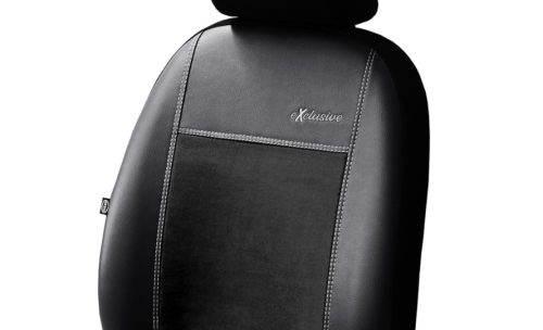 CHEVROLET Aveo Universeller Sitzbezug Exclusive Alcantara Wildleder schwarz in Farbe