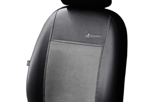 DAIHATSU Cuore Universeller Sitzbezug GT premium Alcantara und Eco leder Kombination blau schwarz in Farbe