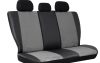 DAIHATSU Cuore Universeller Sitzbezug GT premium Alcantara und Eco leder Kombination blau schwarz in Farbe