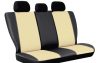 CHEVROLET Aveo Universeller Sitzbezug Exclusive Eco leder beige in Farbe