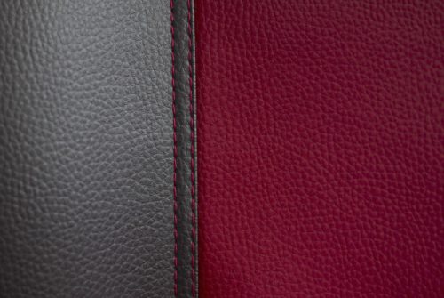 CHEVROLET Aveo Universeller Sitzbezug Exclusive Eco leder bordeauxrot in Farbe