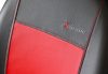 CHEVROLET Aveo Universeller Sitzbezug Exclusive Eco leder rot in Farbe