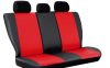CHEVROLET Aveo Universeller Sitzbezug Exclusive Eco leder rot in Farbe