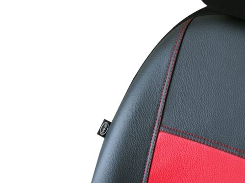CHEVROLET Aveo Universeller Sitzbezug Exclusive Eco leder rot in Farbe