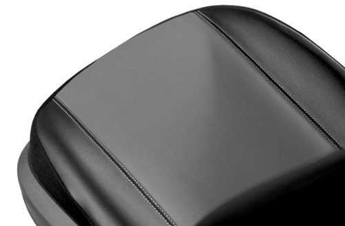 SKODA Rapid (I, II) Univerzális Üléshuzat Exclusive Eco bőr szürke színben