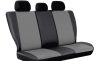 SKODA Rapid (I, II) Univerzális Üléshuzat Exclusive Eco bőr szürke színben
