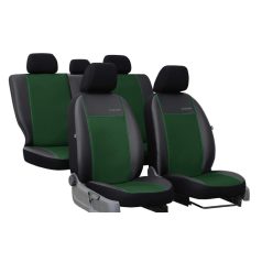   TOYOTA Avensis (I, II) Univerzális Üléshuzat Exclusive Eco bőr zöld színben