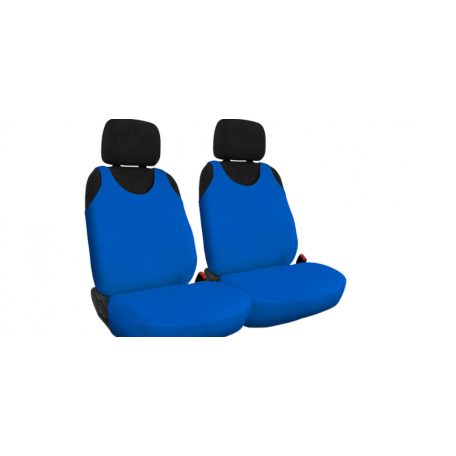 Univerzális trikó üléshuzat pár Full pamut kék színben