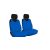 Univerzális trikó üléshuzat pár Full pamut kék színben