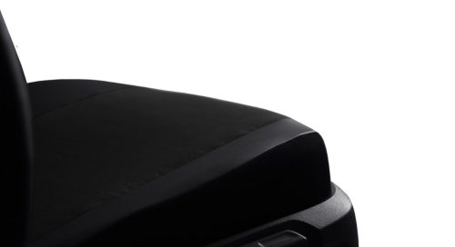 CHEVROLET Aveo Universeller Sitzbezug GT8 premium Alcantara und Eco leder Kombination schwarz fehér in Farbe