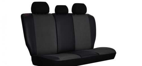 CHEVROLET Aveo Universeller Sitzbezug GT8 premium Alcantara und Eco leder Kombination dunkelgrau schwarz in Farbe