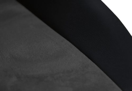 CHEVROLET Aveo Universeller Sitzbezug GT8 premium Alcantara und Eco leder Kombination hellgrau schwarz in Farbe