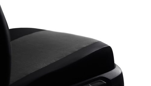 CHEVROLET Aveo Universeller Sitzbezug GT8 premium Alcantara und Eco leder Kombination hellgrau schwarz in Farbe