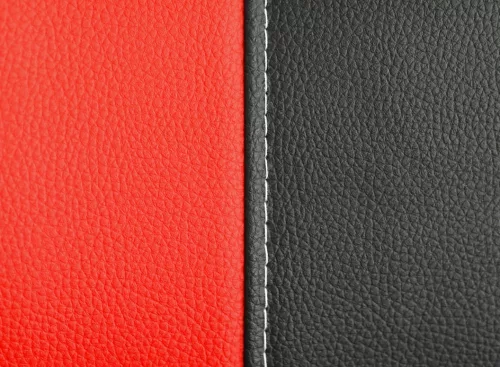 Universal-Jersey-Sitzbezugpaar GT Premium Eco-Leder und Alcantara in Blau-Schwarz