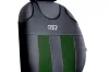 Universal-Jersey-Sitzbezugpaar GT Premium-Eco-Leder und Alcantara in Grün-Schwarz