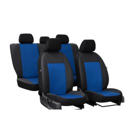   CHEVROLET Aveo Universeller Sitzbezug Pelle Eco leder blau schwarz in Farbe