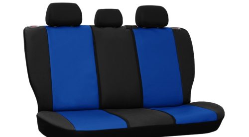 CHEVROLET Aveo Universeller Sitzbezug Pelle Eco leder blau schwarz in Farbe