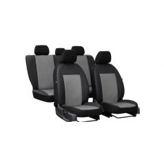   TOYOTA Avensis (I, II) Univerzális Üléshuzat Pelle Eco bőr szürke fekete színben