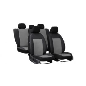   CHEVROLET Aveo Universeller Sitzbezug Pelle Eco leder grau schwarz in Farbe