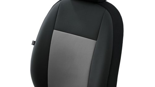 PEUGEOT 306 Universeller Sitzbezug Pelle Eco leder grau schwarz in Farbe