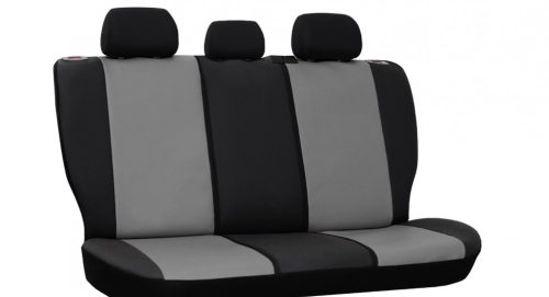 PEUGEOT 306 Universeller Sitzbezug Pelle Eco leder grau schwarz in Farbe