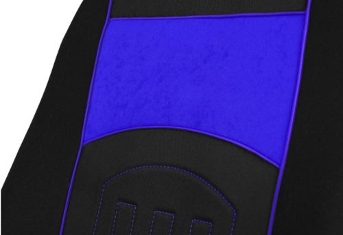 CHEVROLET Aveo Universeller Sitzbezug Quilted Polsterstoff blau in Farbe