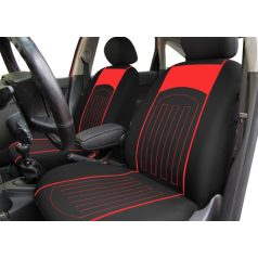   VOLKSWAGEN Golf (I-VI) Univerzális Üléshuzat Quilted kárpit piros színben