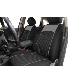   CHEVROLET Aveo Universeller Sitzbezug Quilted Polsterstoff grau in Farbe