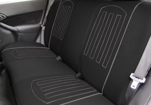 CHEVROLET Aveo Universeller Sitzbezug Quilted Polsterstoff grau in Farbe