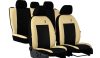 CHEVROLET Aveo Universeller Sitzbezug Road Eco leder beige schwarz in Farbe