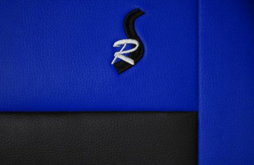 CHEVROLET Aveo Universeller Sitzbezug Road Eco leder blau schwarz in Farbe